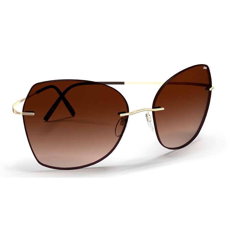 Occhiale da Sole Silhouette, Modello: AdaraRimless8192 Colore: 7530