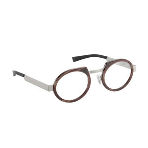 Occhiale da Vista SEEOO, Modello: BigMetalPalladium Colore: Bordeaux
