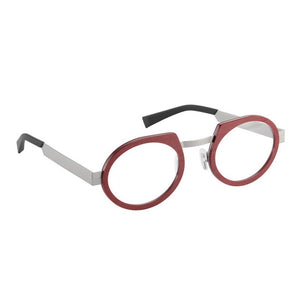Occhiale da Vista SEEOO, Modello: BigMetalPalladium Colore: Red