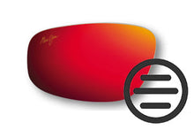 Carica l&#39;immagine nel visualizzatore di Gallery, Maui Jim&#39;s Hawaii Lava lens is an HCL Bronze lens with a red mirror. It allows you to experience the high-contrast world of the HCL Bronze with the fierce aesthetic of a lava-red mirror.