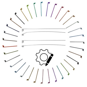 Customize each part of your spectacle frame - We'll contact you.
