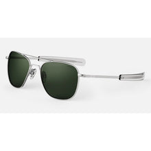 Carica l&#39;immagine nel visualizzatore di Gallery, Occhiale da Sole Randolph, Modello: AVIATOR Colore: MatteChromeAGX