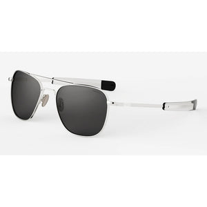 Occhiale da Sole Randolph, Modello: AVIATOR23K Colore: WhiteGoldAmericanGray