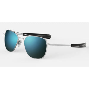 Occhiale da Sole Randolph, Modello: AVIATOR Colore: MatteChromeCobalt
