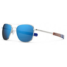 Carica l'immagine nel visualizzatore di Gallery, Occhiale da Sole Randolph, Modello: AVIATOR Colore: GunmetalAtlanticBlue
