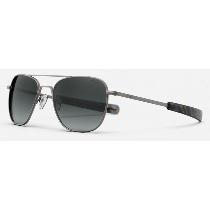Occhiale da Sole Randolph, Modello: AVIATOR Colore: SatinGunmetalSlate