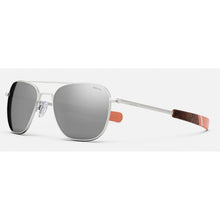 Carica l'immagine nel visualizzatore di Gallery, Occhiale da Sole Randolph, Modello: AVIATOR Colore: SatinSilverSilverMirror