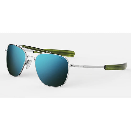 Occhiale da Sole Randolph, Modello: AVIATORII Colore: BrightChromeCobalt