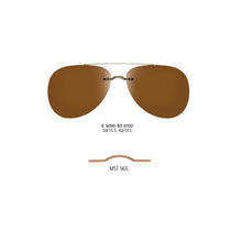 Carica l&#39;immagine nel visualizzatore di Gallery, Occhiale da Sole Silhouette, Modello: CLIPON50901 Colore: B30102