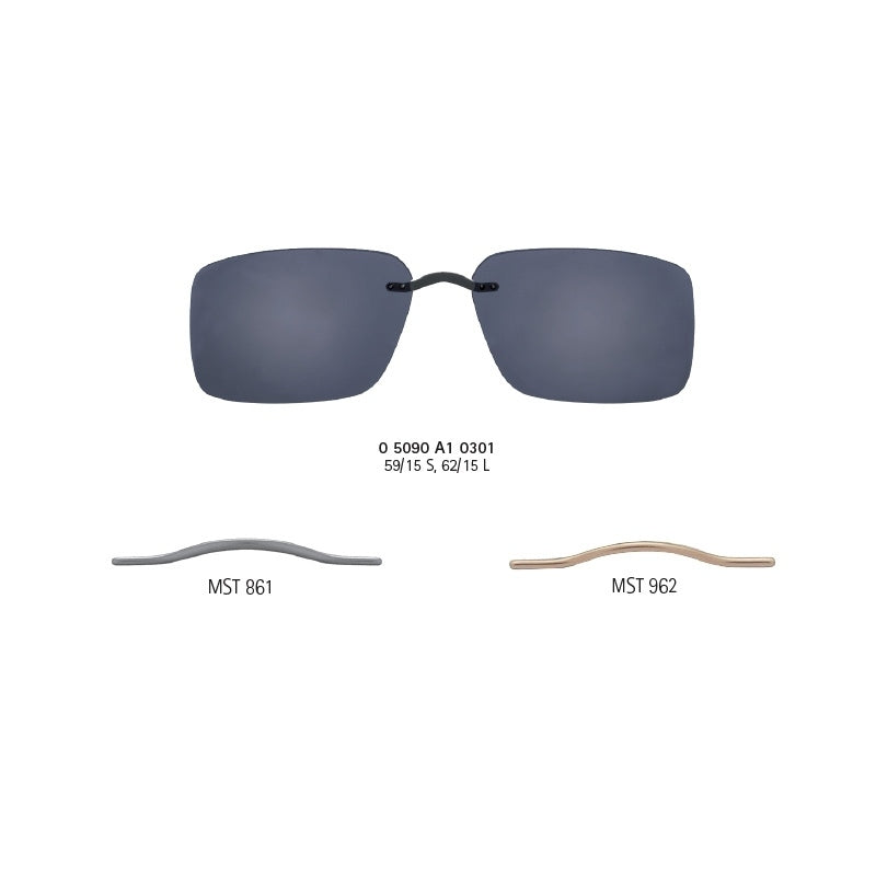 Occhiale da Sole Silhouette, Modello: CLIPON50903 Colore: A10301