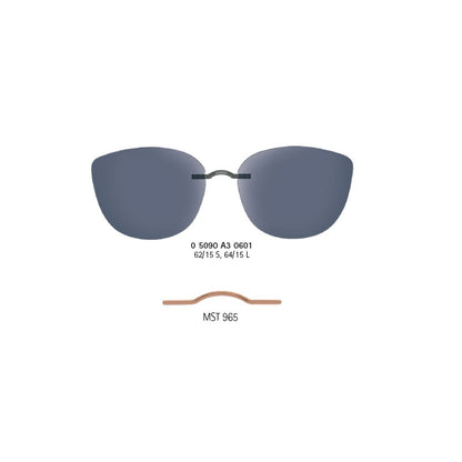 Occhiale da Sole Silhouette, Modello: CLIPON50906 Colore: A30601