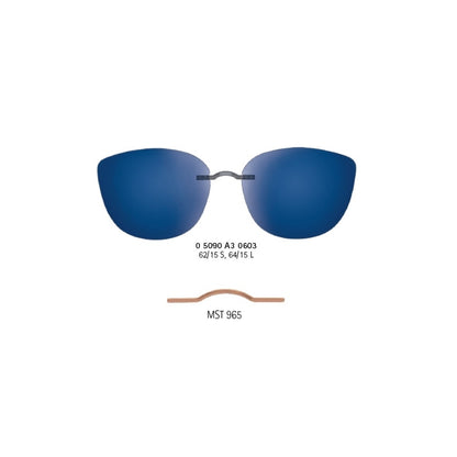 Occhiale da Sole Silhouette, Modello: CLIPON50906 Colore: A30603