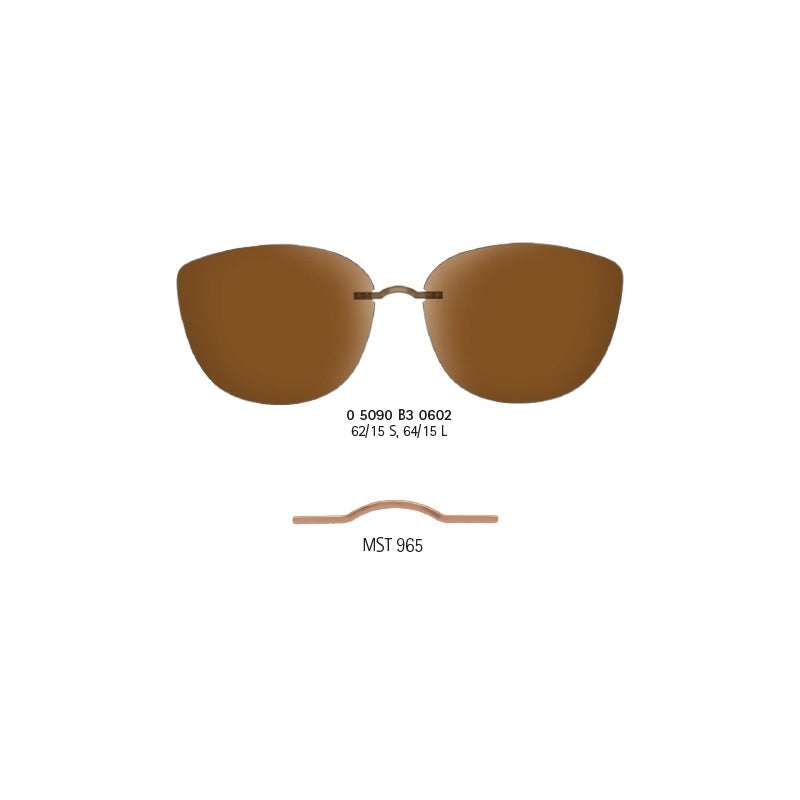 Occhiale da Sole Silhouette, Modello: CLIPON50906 Colore: B30602