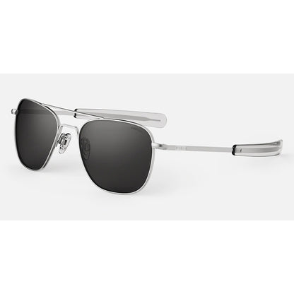 Occhiale da Sole Randolph, Modello: MilitaryAviator Colore: SpecialEditionMatteChromePolarized