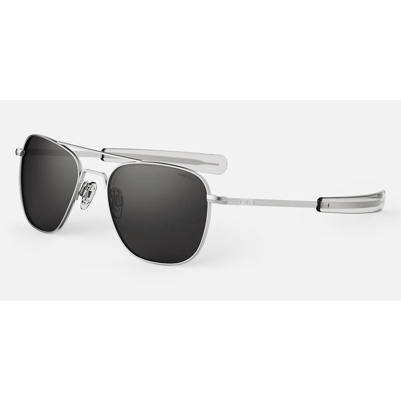 Occhiale da Sole Randolph, Modello: MilitaryAviator Colore: SpecialEditionMatteChromePolarized
