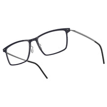 Carica l&#39;immagine nel visualizzatore di Gallery, Front: C06(Polished Transparent Black) / Temple802: 10 (Matt natural titanium Grey)