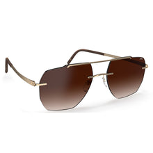 Carica l&#39;immagine nel visualizzatore di Gallery, Occhiale da Sole Silhouette, Modello: RinconRimless8746 Colore: 7620