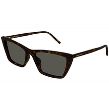 Carica l&#39;immagine nel visualizzatore di Gallery, Occhiale da Sole Saint Laurent Paris, Modello: SL737MICATHIN Colore: 002