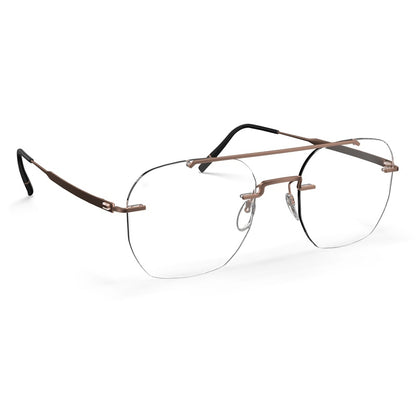 Occhiale da Vista Silhouette, Modello: TheVisionaryDemoRimless5586OY Colore: 6040