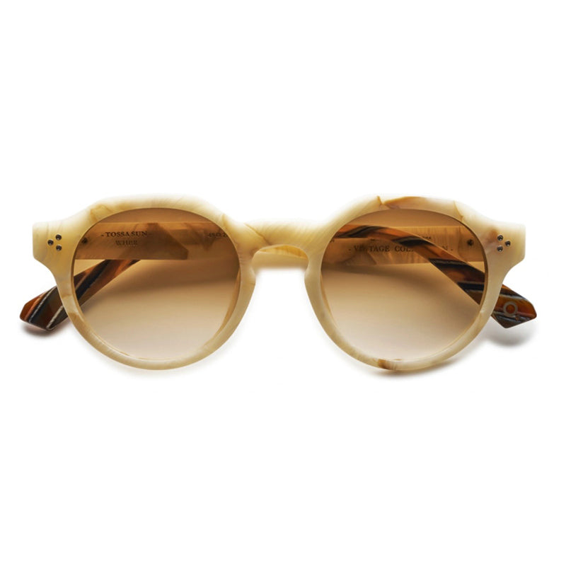 Occhiale da Sole Etnia Barcelona, Modello: TossaSun Colore: WHBR