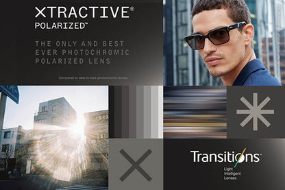 Shamir lenti monofocali Polarizzate e Fotocromatiche transitions XTRActive grey