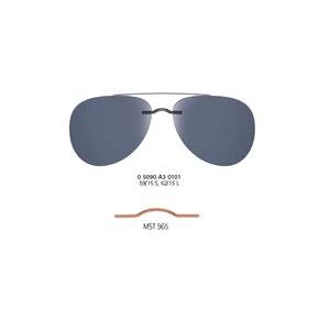 Occhiale da Sole Silhouette, Modello: CLIPON50901 Colore: A30101