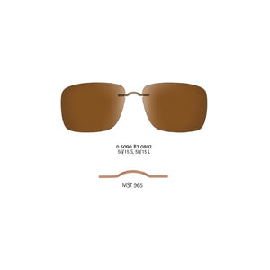 Occhiale da Sole Silhouette, Modello: CLIPON50908 Colore: B30802