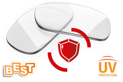 Lenti monfofocali graduate per visione singola  con trattamento antiriflesso di ultimissima generazione e protezione UV